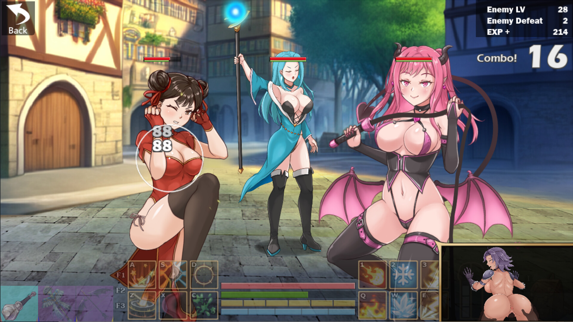 Harem Rush! Impish Fantasy screenshot #7