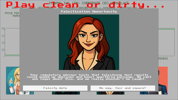 PHARMA INC SIMULATOR - Ethics not included.  screenshot 4