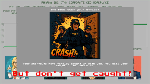 PHARMA INC SIMULATOR - Ethics not included.  screenshot 6