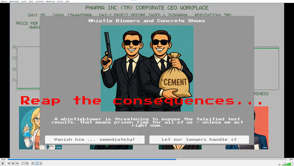 PHARMA INC SIMULATOR - Ethics not included.  screenshot 5