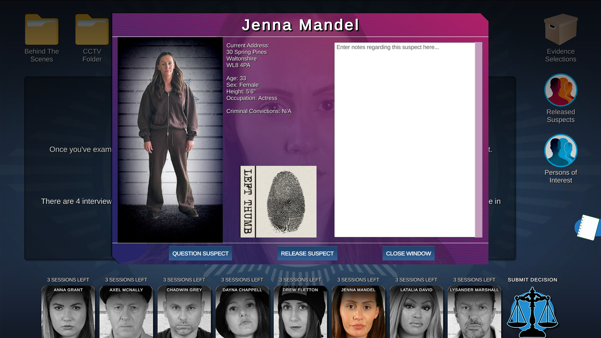 The Murder of Jessica Channing screenshot #7