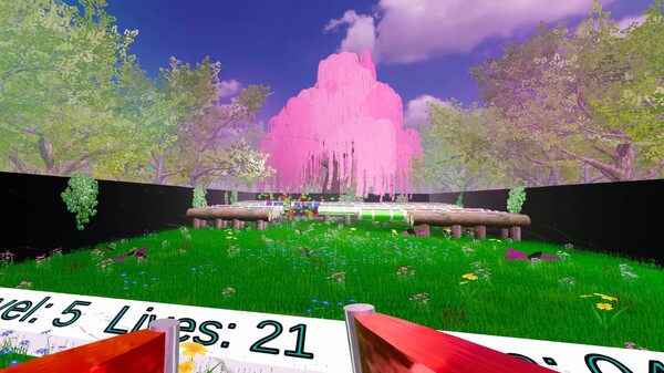 Zen Forest Brick Breaker VR game for Linux 1