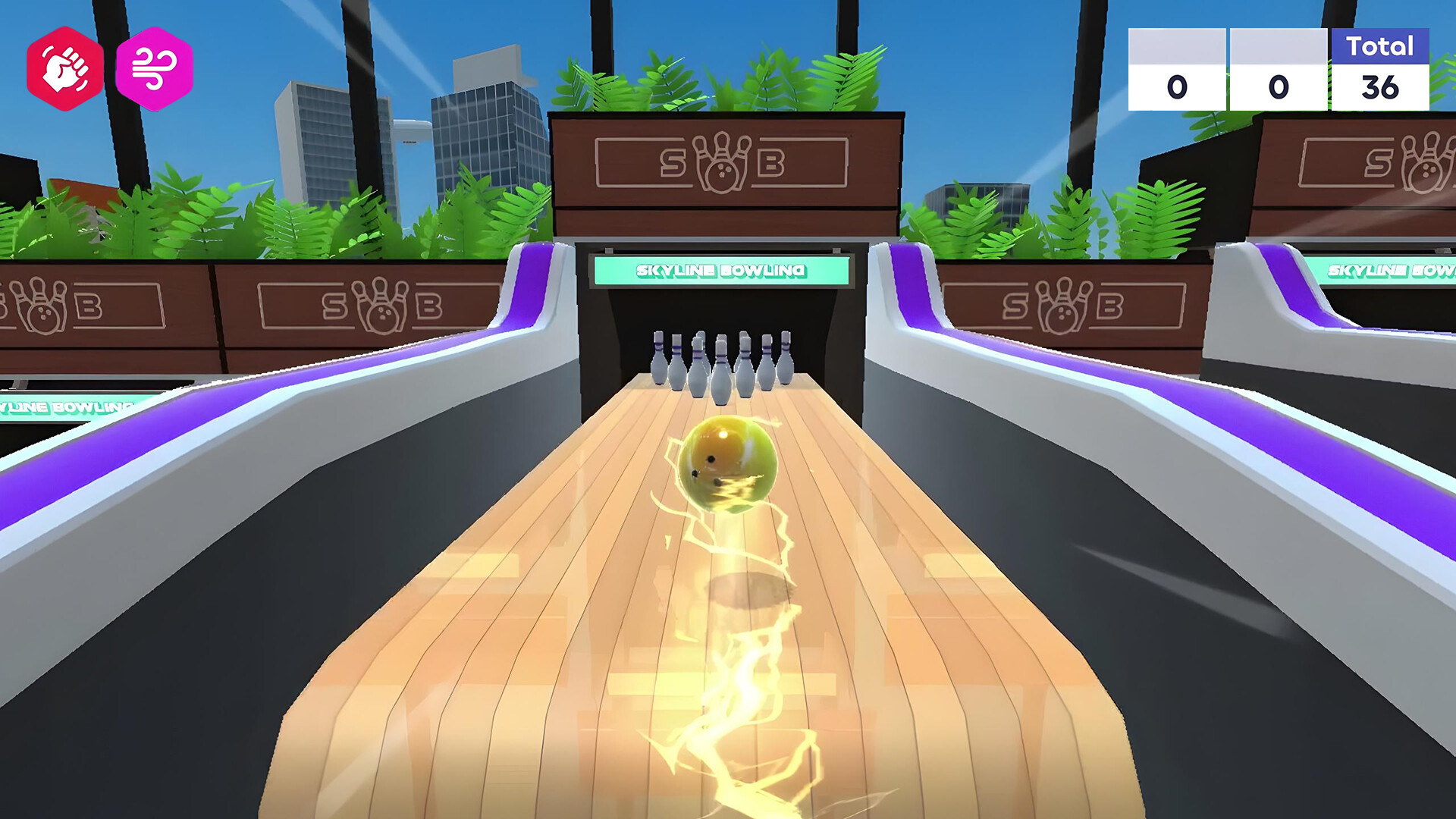 Skyline Bowling: Light Style Featured Screenshot #1
