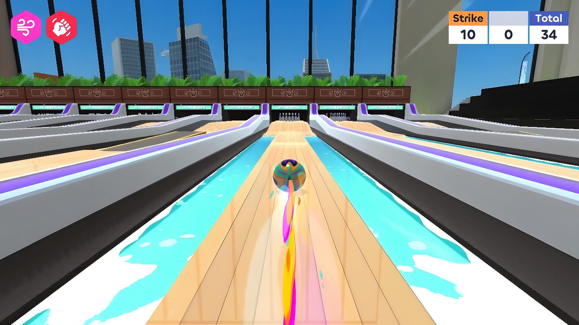 Skyline Bowling: Bright Style Featured Screenshot #1
