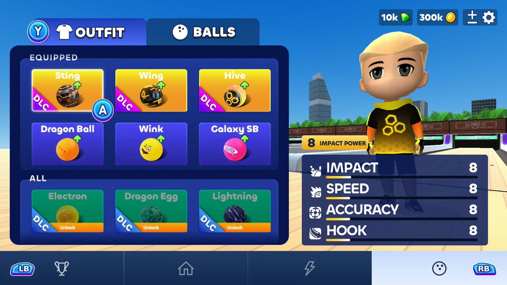 Skyline Bowling: Sweet Style Featured Screenshot #1