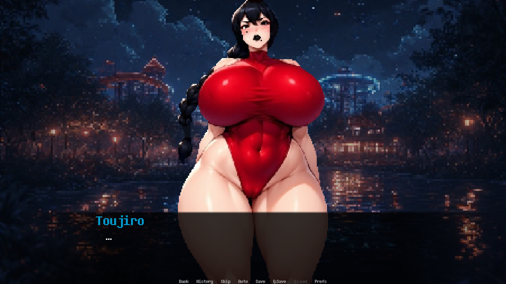 Dominated by: Yandere Goth Lifeguard screenshot #2