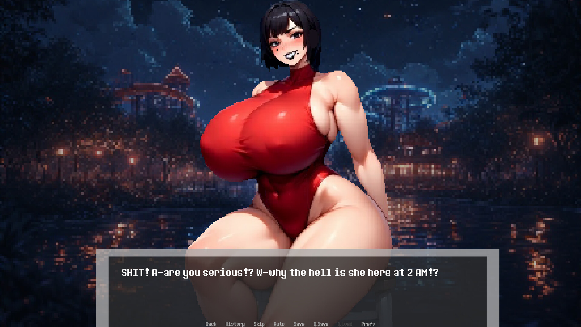 Dominated by: Yandere Goth Lifeguard screenshot