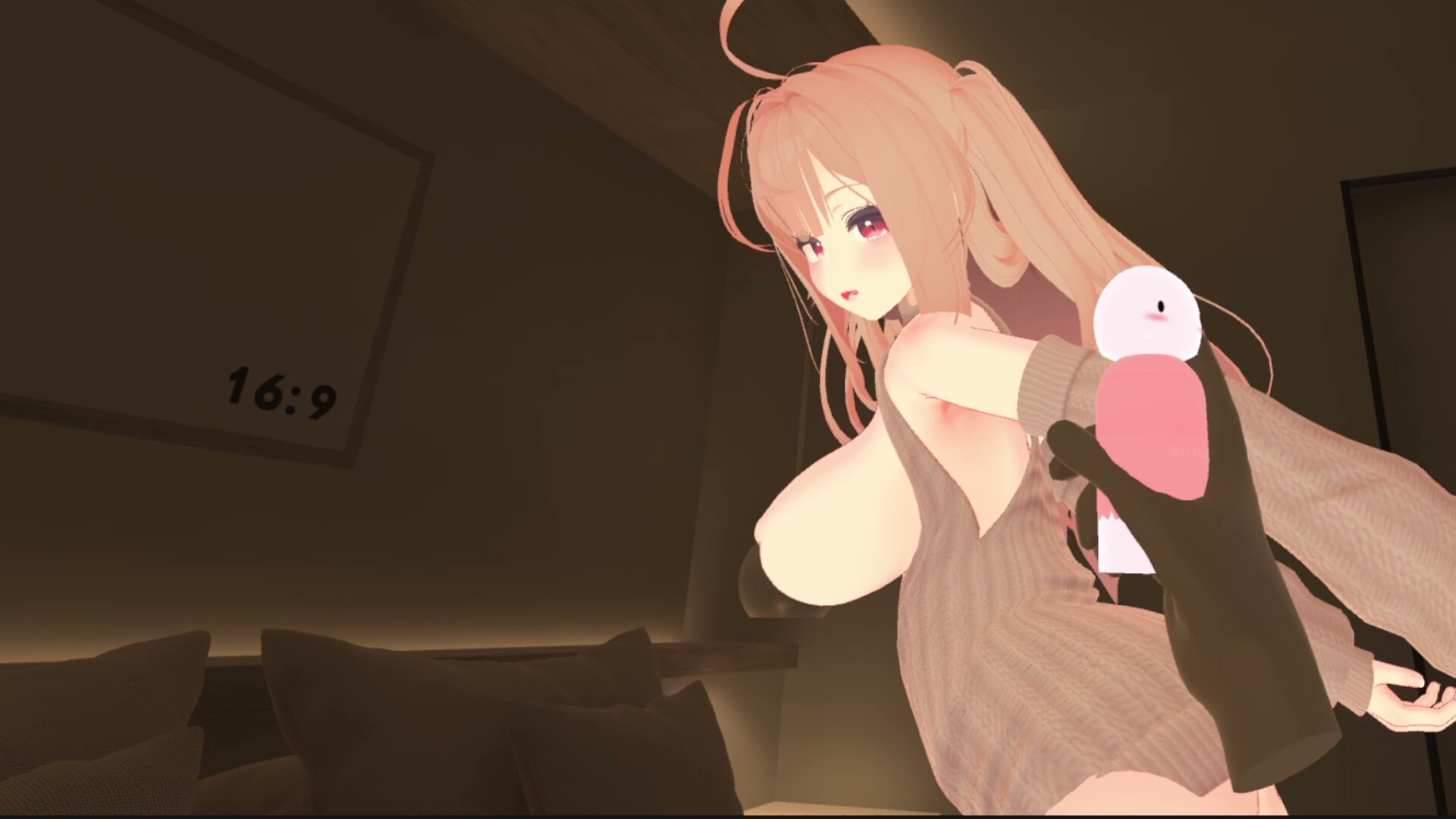 VR Waifu - Ciel scene