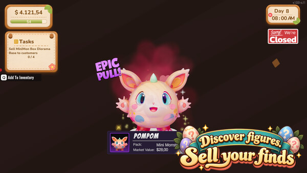 Mystery Egg Shop Simulator screenshot 1