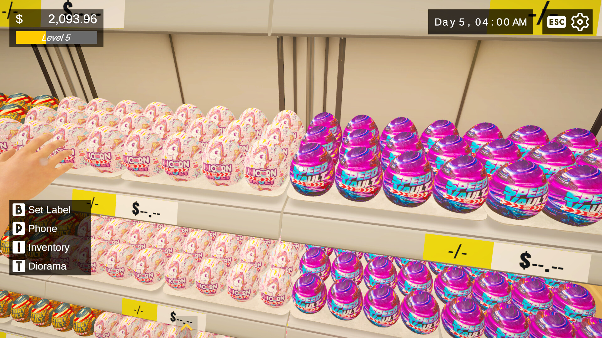 Mystery Egg Shop Simulator screenshot 1