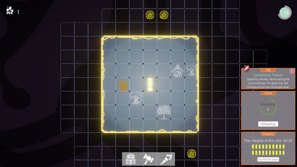 Dark Grid screenshot 1