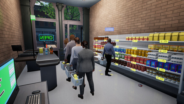 Uncle Sam's Supermarket Simulator