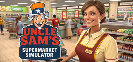 Uncle Sam's Supermarket Simulator游戏封面图