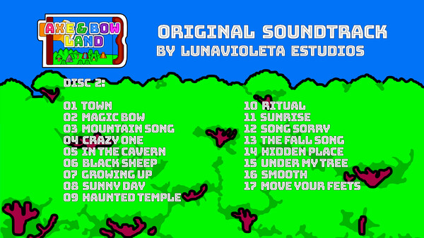 Axe & Bow Land Soundtrack