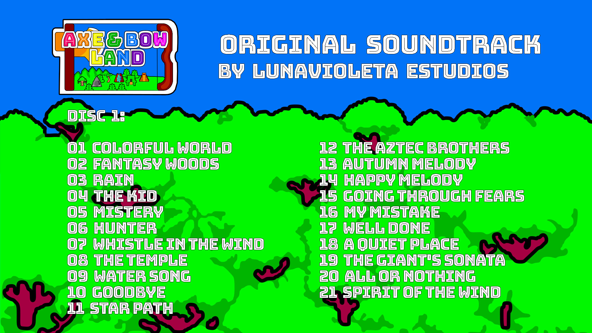 Axe & Bow Land Soundtrack Featured Screenshot #1