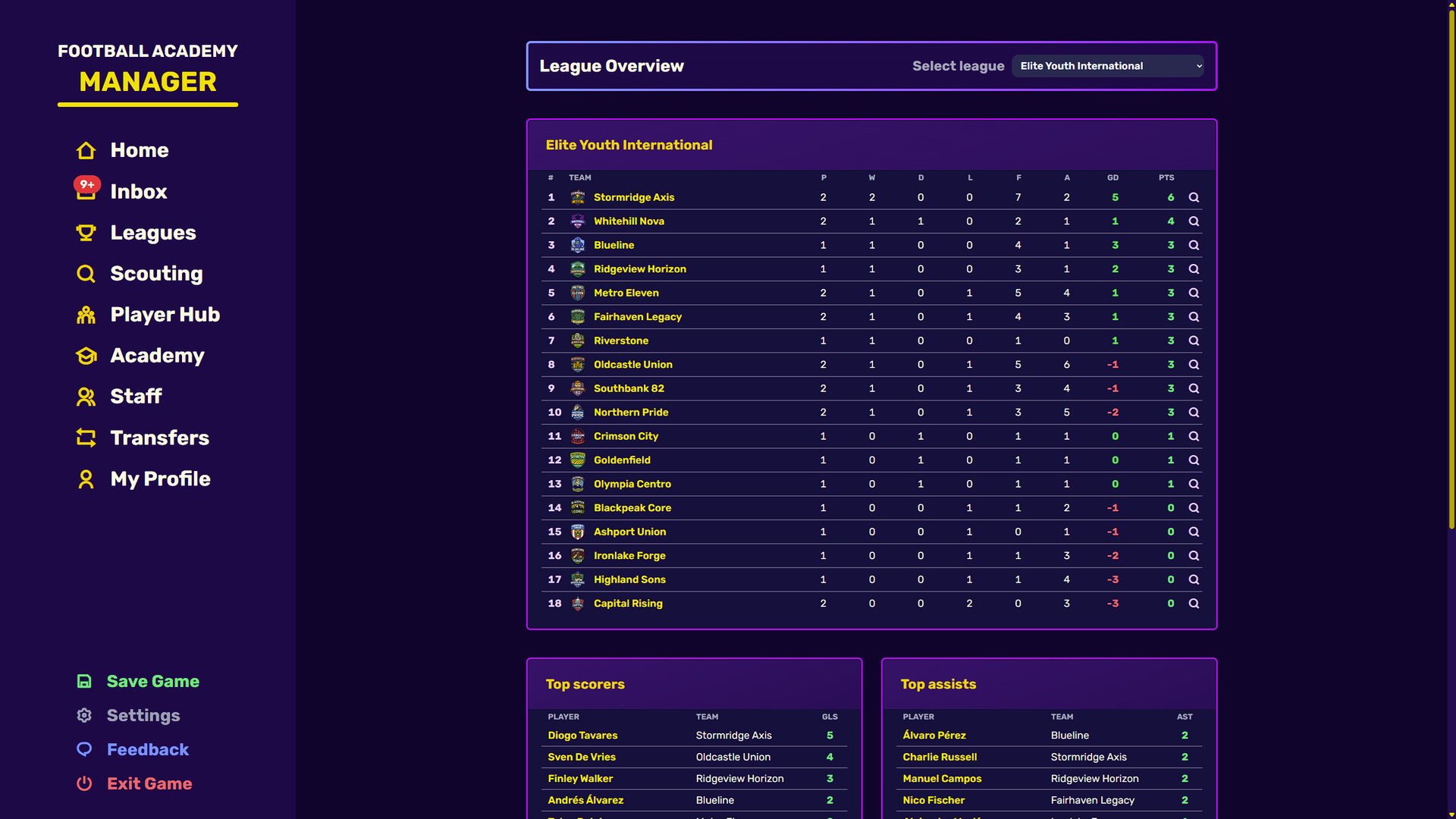 Football Academy Manager screenshot #6