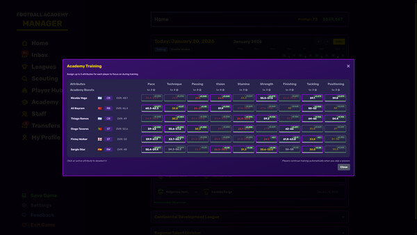 Football Academy Manager