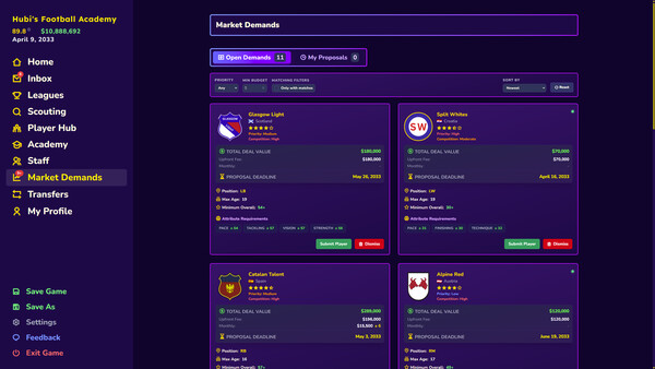 Football Academy Manager