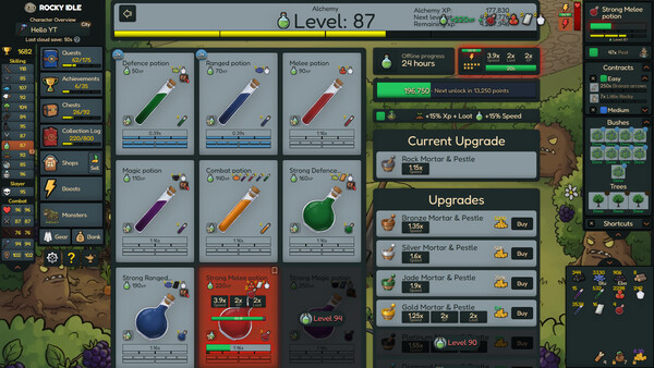 Rocky Idle screenshot