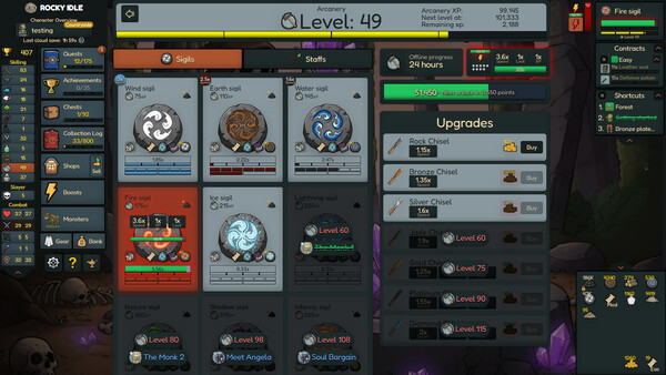 Rocky Idle screenshot 2