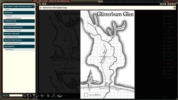 Fantasy Grounds - The Grey Citadel - Temple of the Azure Eye
