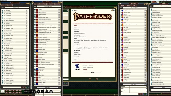 Fantasy Grounds - Pathfinder 2 RPG - Shades of Blood Adventure Path: The Broken Palace (2 of 3)