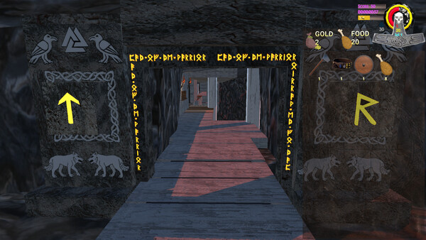 Screenshot of Lost viking somewhere in Byzantine Empire. gameplay showing in-action mechanics