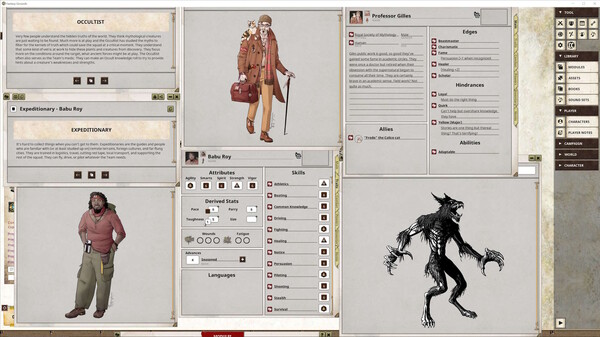 Fantasy Grounds - Royal Society of Mythology