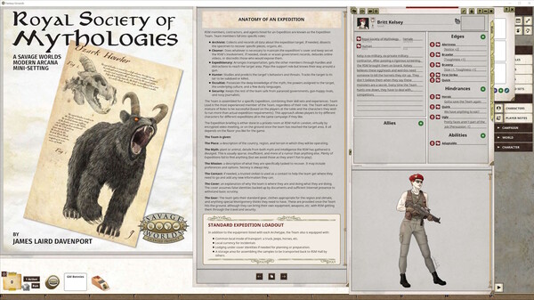 Fantasy Grounds - Royal Society of Mythology