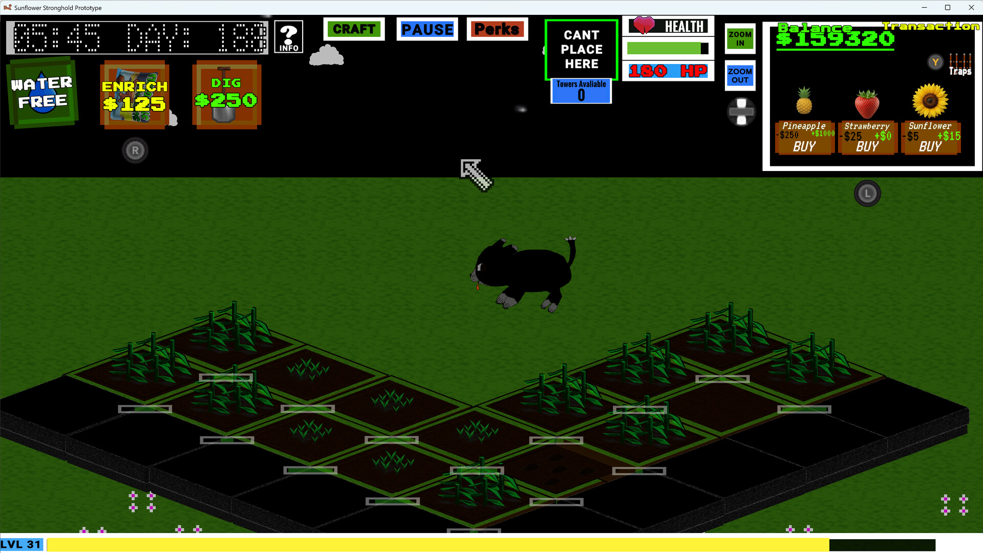 Sunflower Stronghold screenshot #2