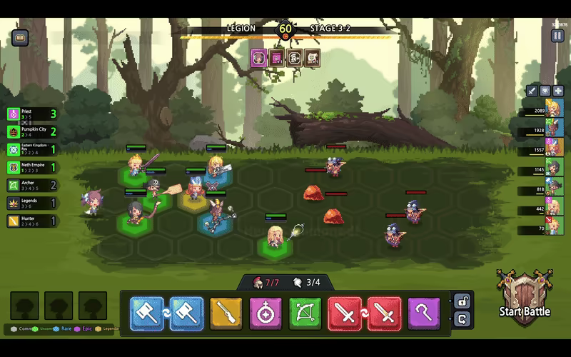 Crusaders Quest : Merge Chess video 3