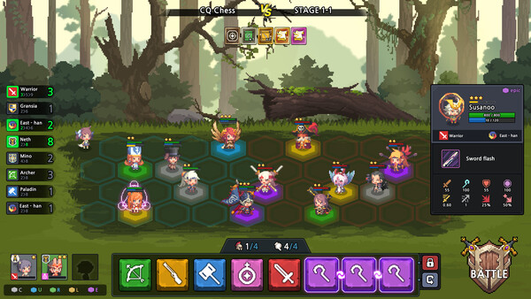 Crusaders Quest : Merge Chess screenshot 4