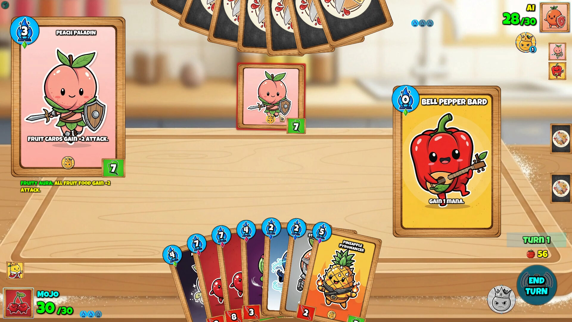 #10. Food Fight (Steam) By: Mojo Games