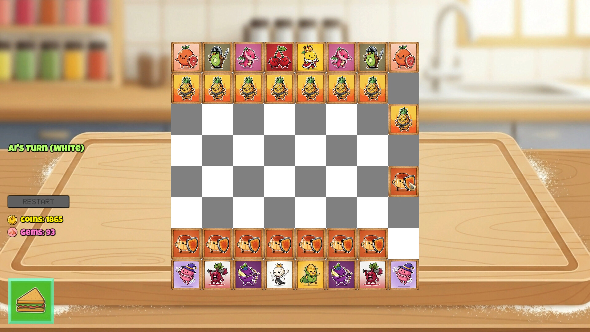 #9. Food Fight (Steam) By: Mojo Games