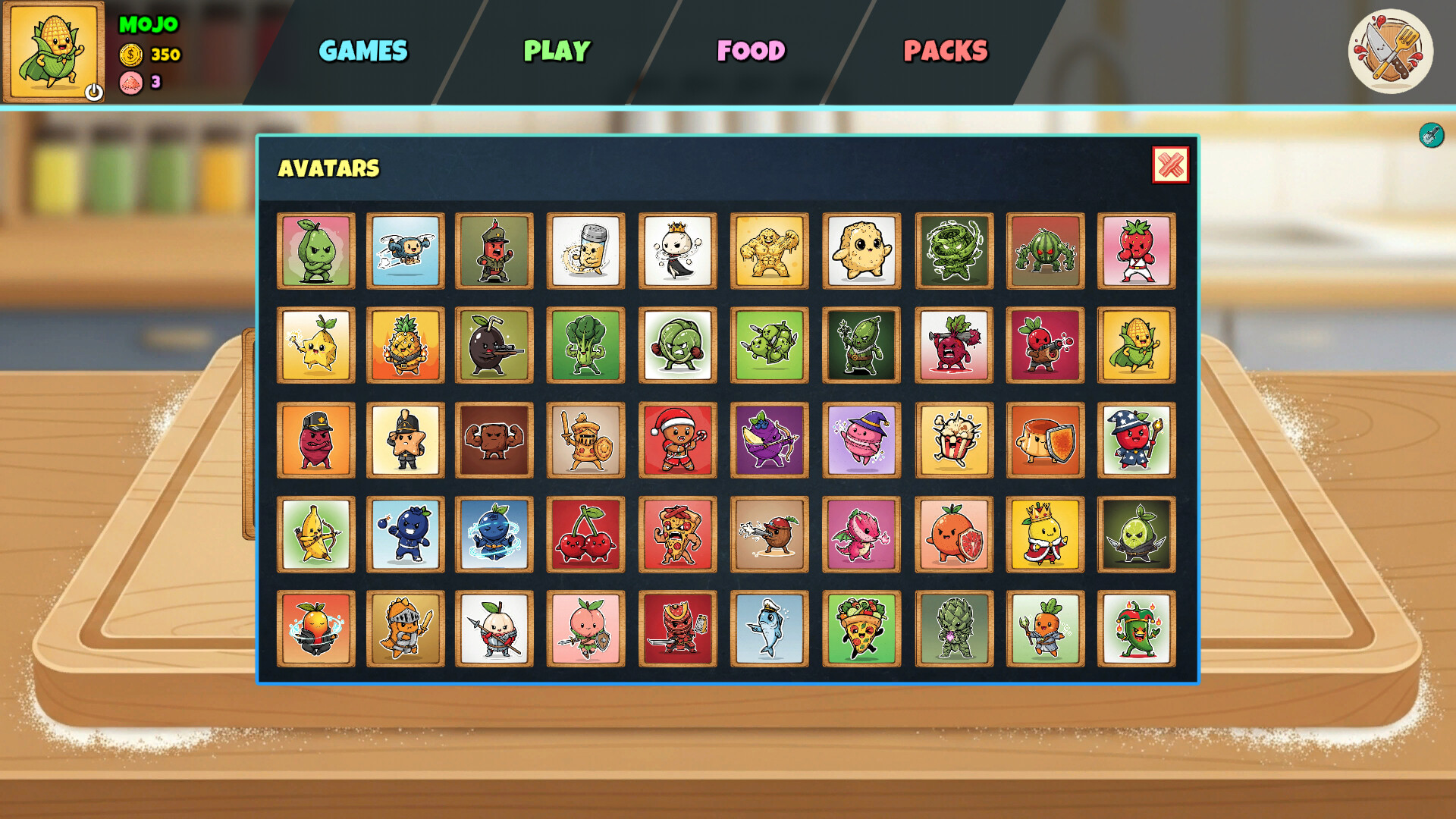 #6. Food Fight (Steam) By: Mojo Games