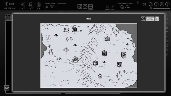 Don't Freeze: A Winter Card Survival Demo