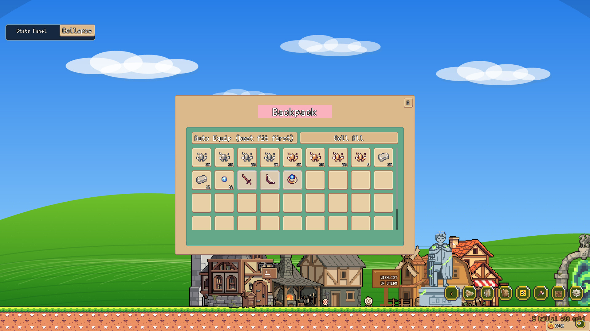 LazyLegions screenshot