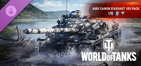 Screenshot (7) World of Tanks — AMX Canon d'assaut 105 Pack (VIII French Tank Destroyer)