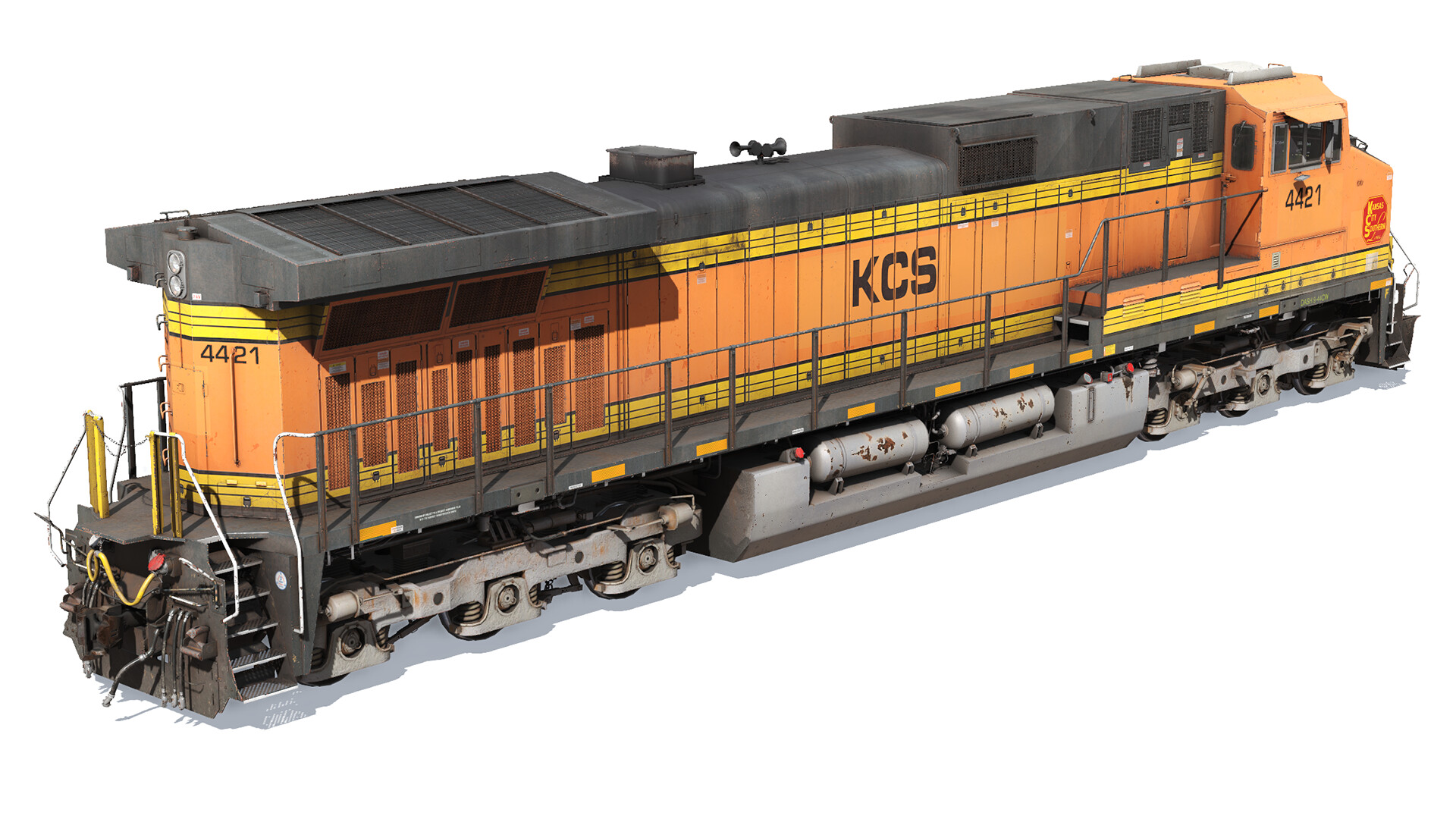 #5. Trainz 2022 DLC - KCS C44-9W 4400-4469 (EX-BNSF) (Steam) 由: N3V Games