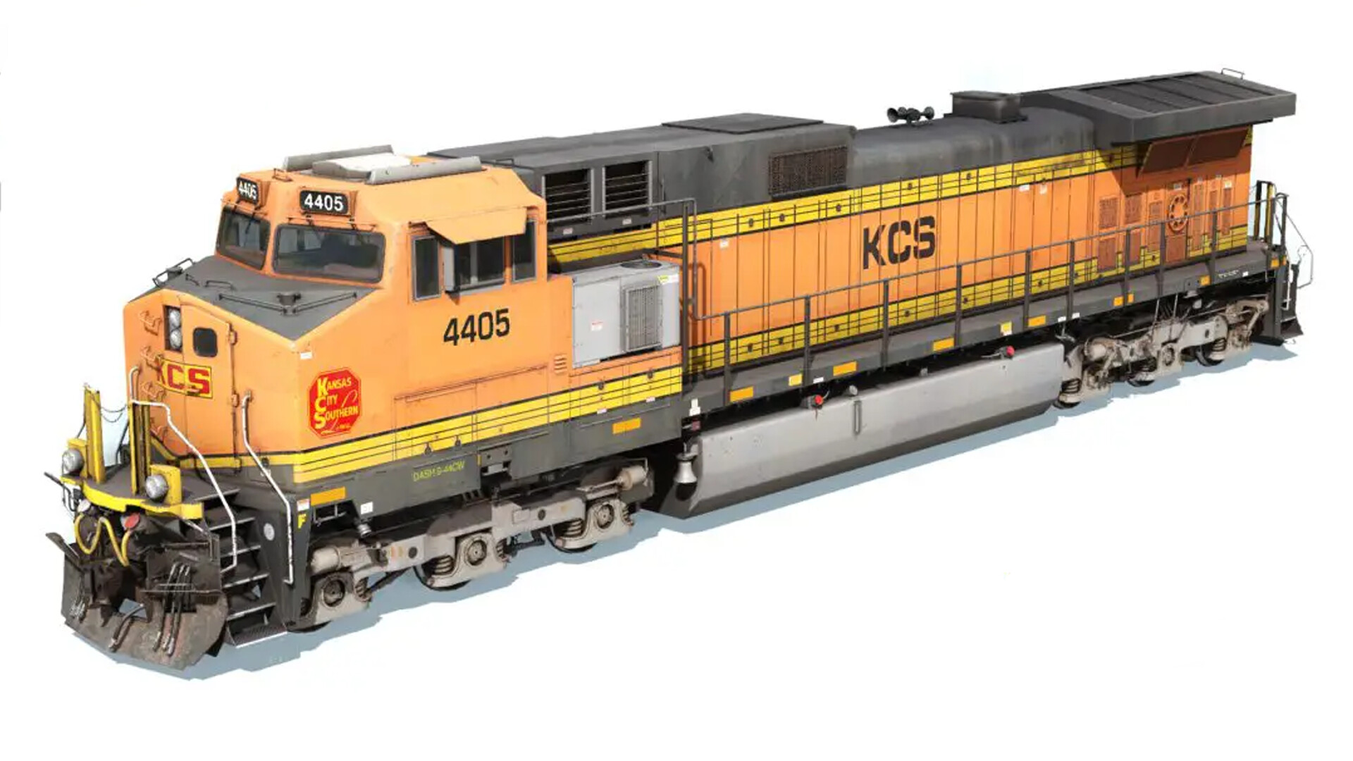 #4. Trainz 2022 DLC - KCS C44-9W 4400-4469 (EX-BNSF) (Steam) 由: N3V Games