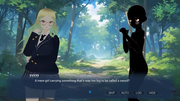 Screenshot of Berserker Girl gameplay showing in-action mechanics