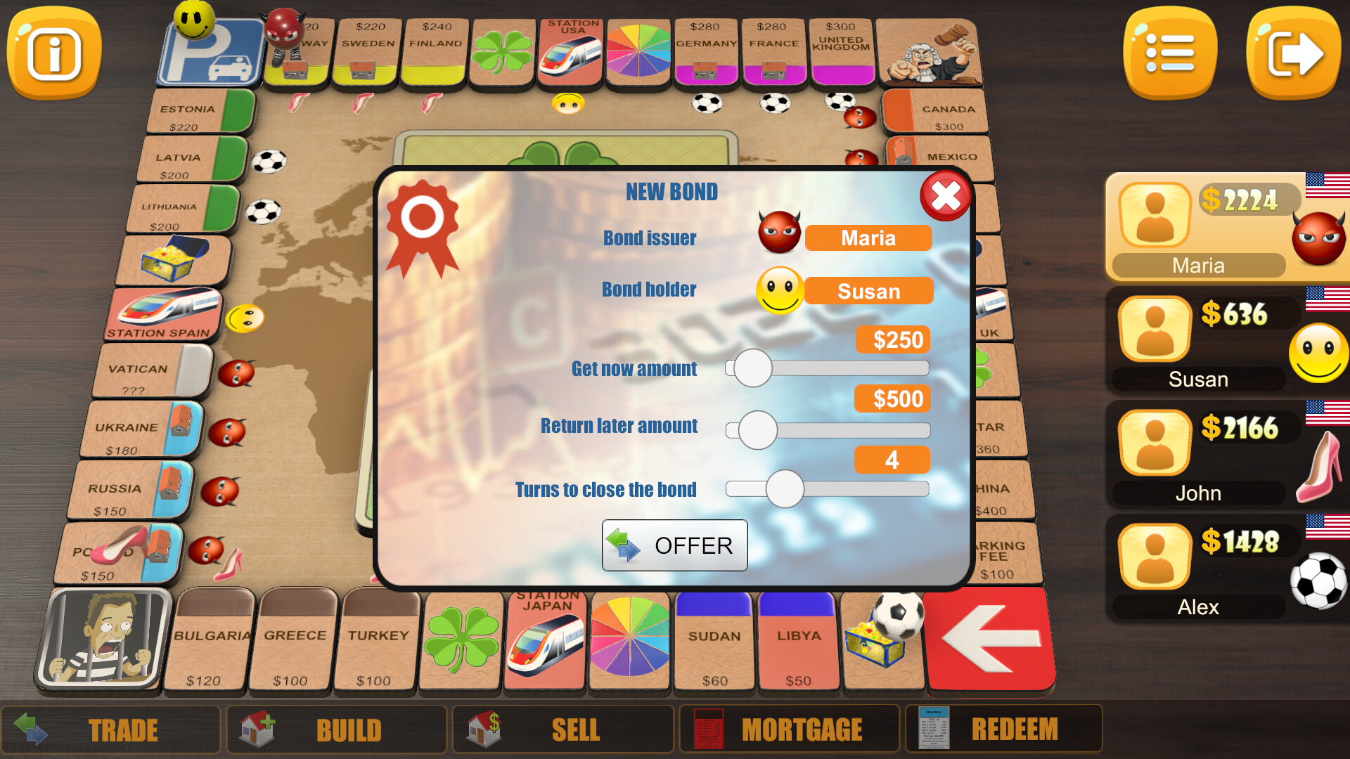 #2. Rento Shares & Bonds (Steam) By: LAN - GAMES LTD