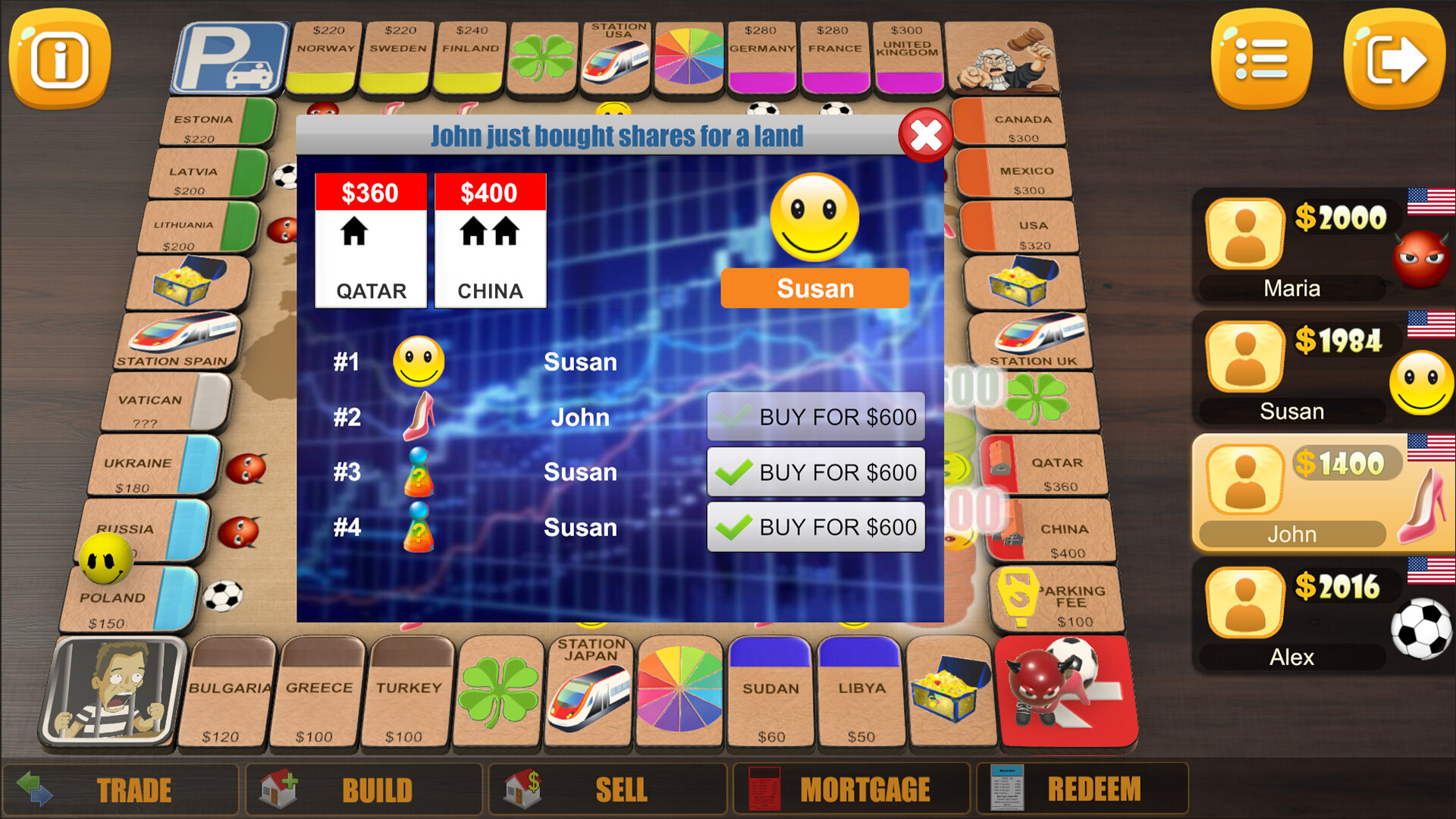 #3. Rento Shares & Bonds (Steam) By: LAN - GAMES LTD