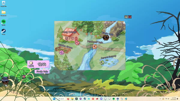 Screenshot of My Little Spider