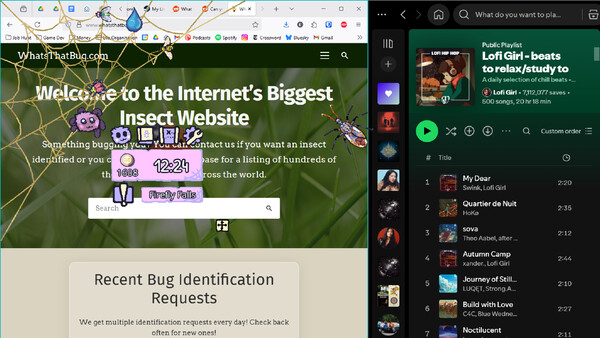 Screenshot of My Little Spider