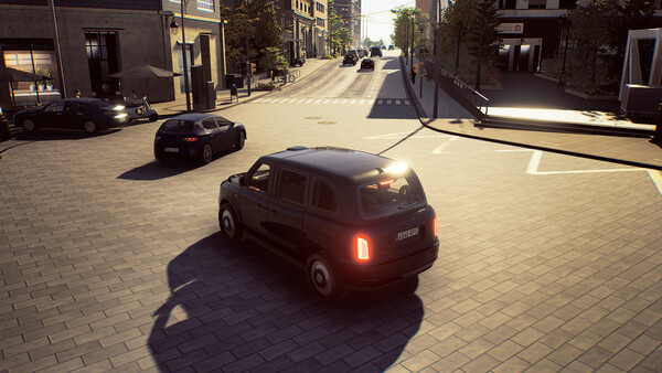 Taxi Life: A City Driving Simulator - Black Cab — скриншот 5