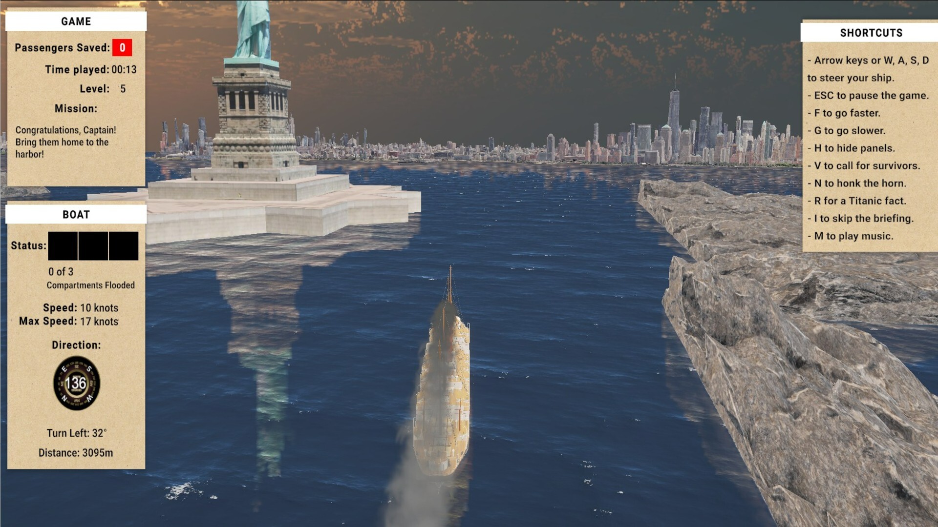 #4. Titanic Rescue (Steam) 来自: Ledgerdary