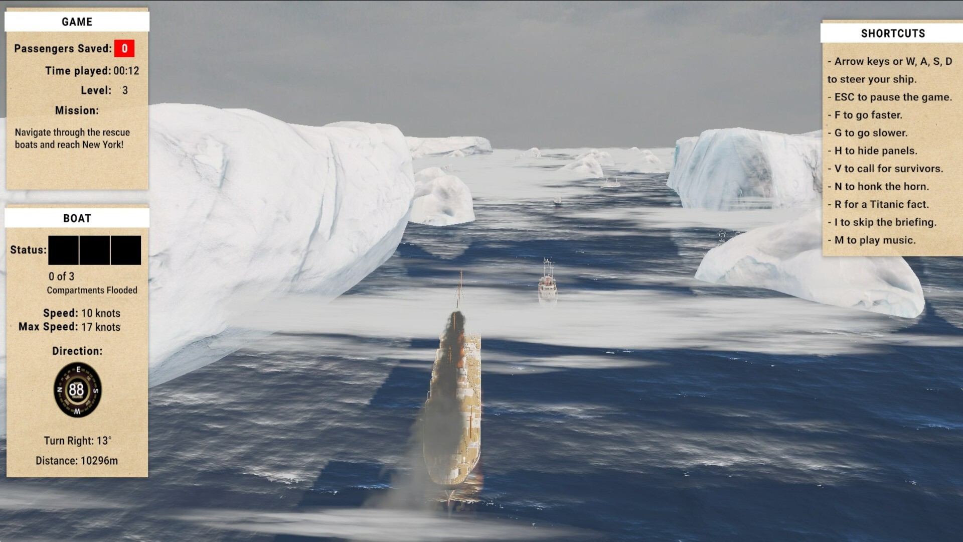 #3. Titanic Rescue (Steam) 来自: Ledgerdary