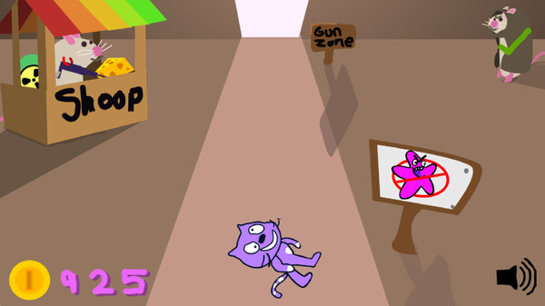 Cat With Gun game for windows Pc 1