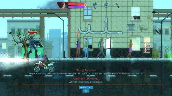 Screenshot of Mark of slavery